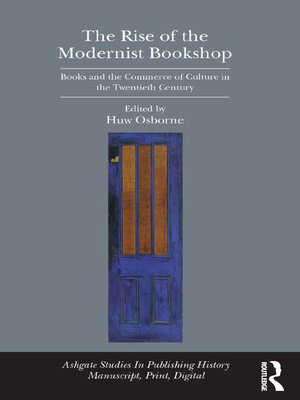 cover image of The Rise of the Modernist Bookshop
